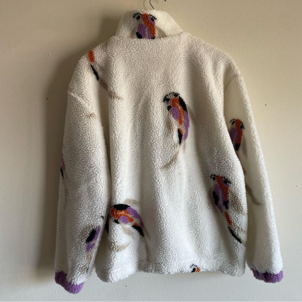 Taylor Swift Koi Fish Quarter Zip Fleece Sherpa Pullover‎ - Picture 4 of 7
